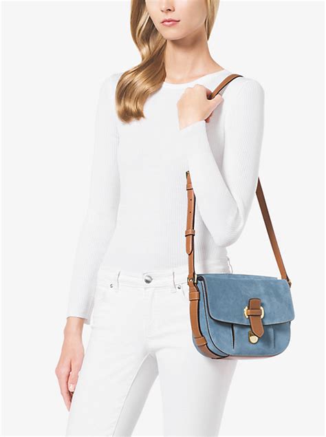 Romy Medium Suede Crossbody 